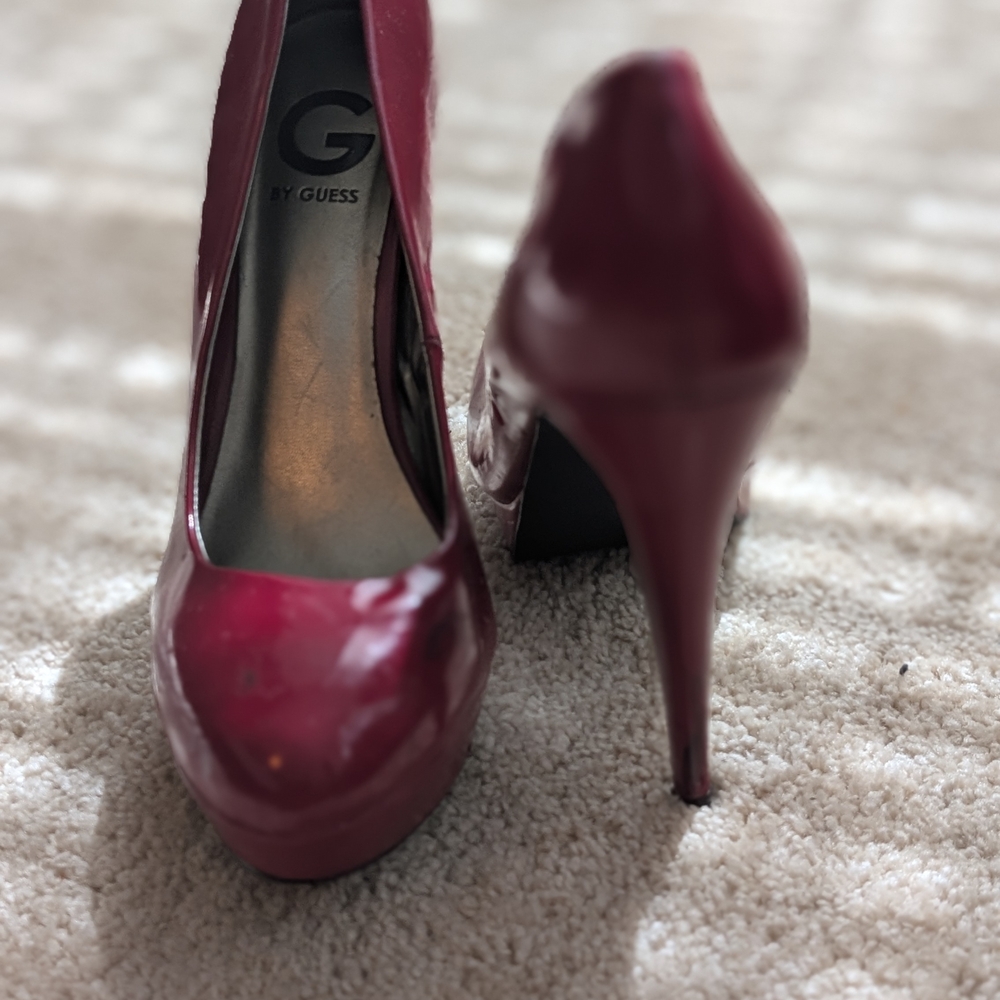 Guess Women's Burgundy Heels
